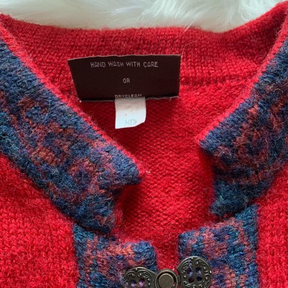 Vintage KOTARE Wool Cardigan New Zealand sz M - Picture 7 of 7